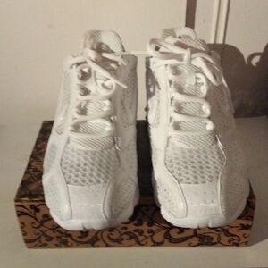 Nike White Breathable Mesh Sneakers